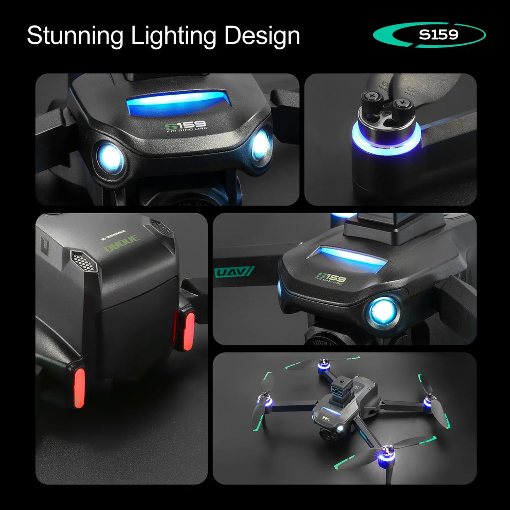 Dual Camera Professional  Foldable Quadcopter