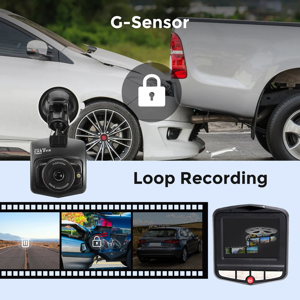 Dash Cam Video Recorder Motion Detection
