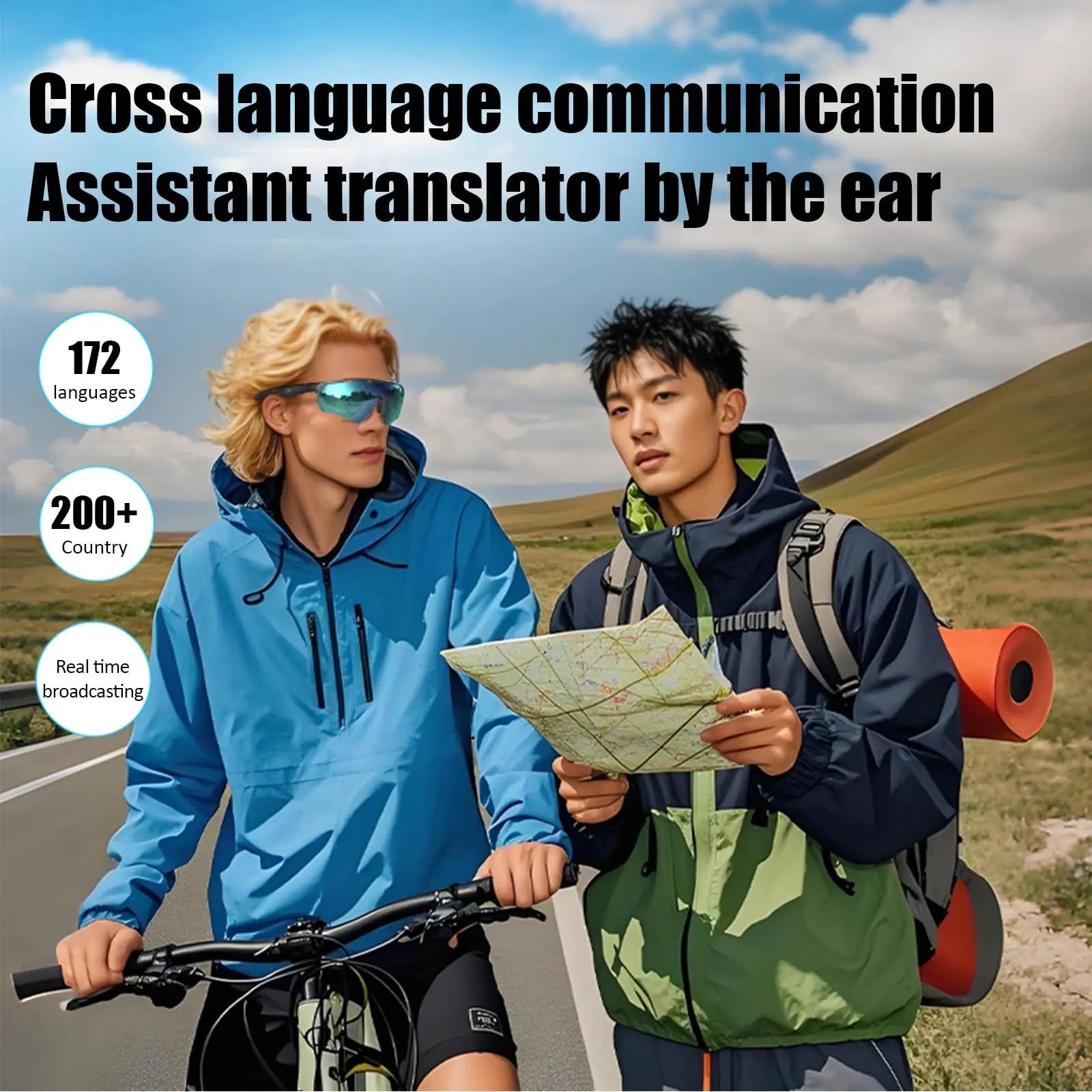 Smart Glasses With AI Voice Recorder