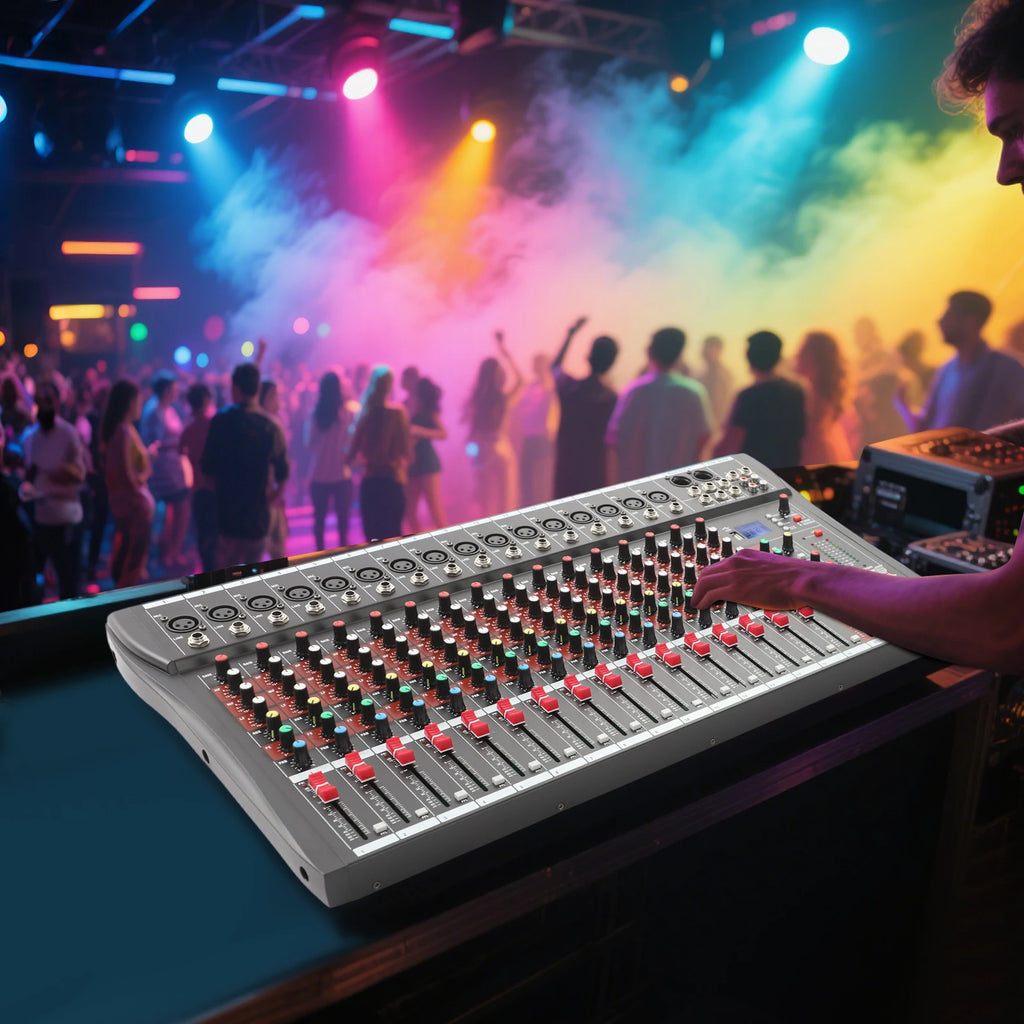 16 Channel Professional Audio Mixer