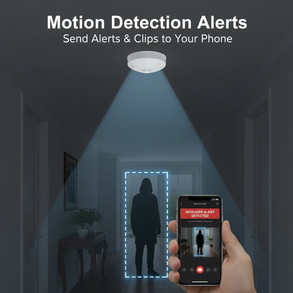 Mini Security Camera Ceiling-Mounted