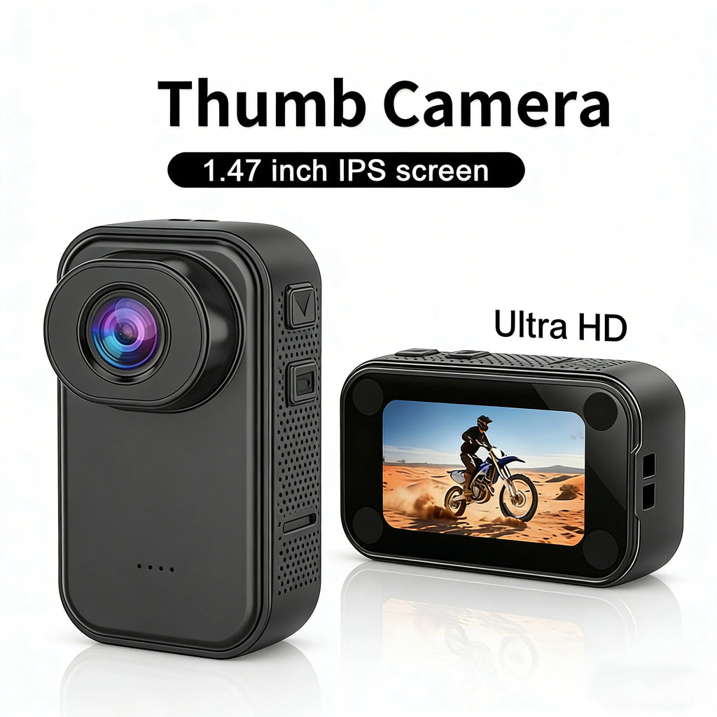 Thumb-Sized Action Camera for Kids
