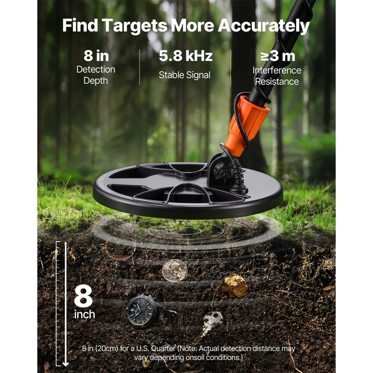 Metal Detector With Headphones