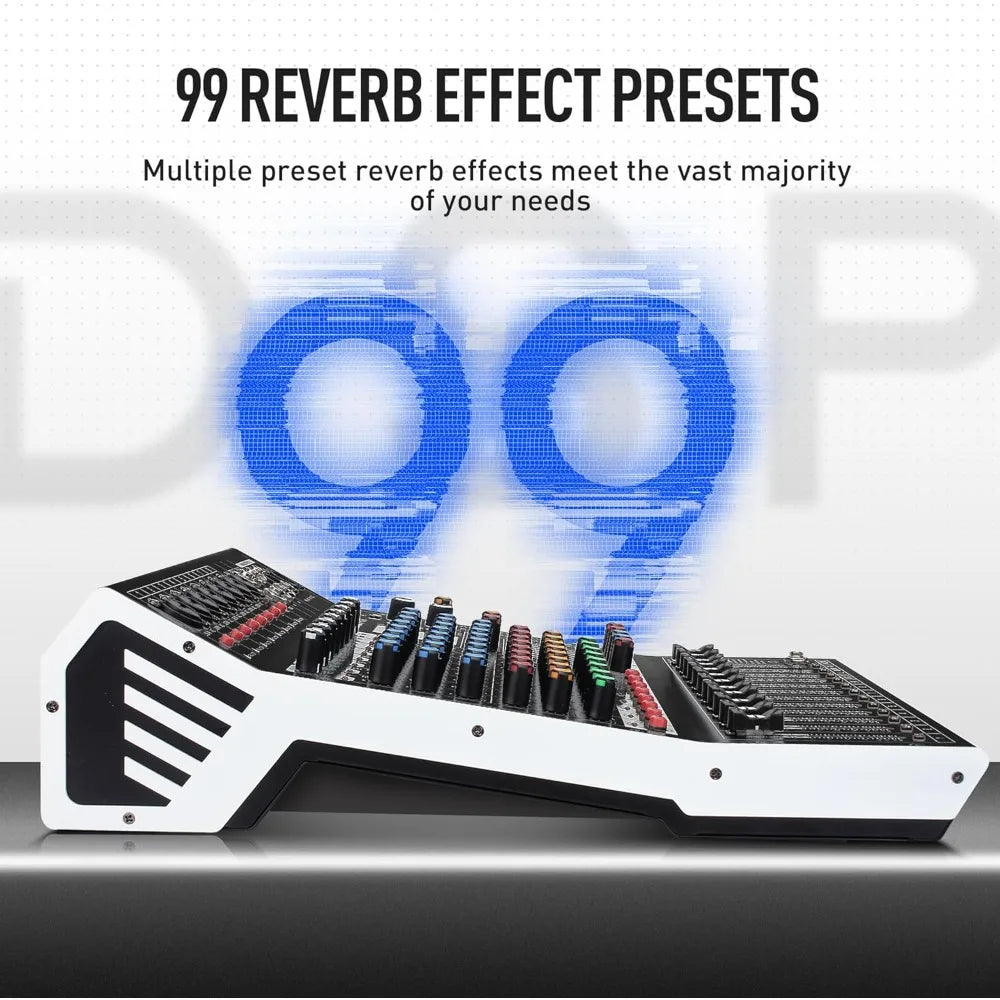 12-Channel Digital Audio Mixer