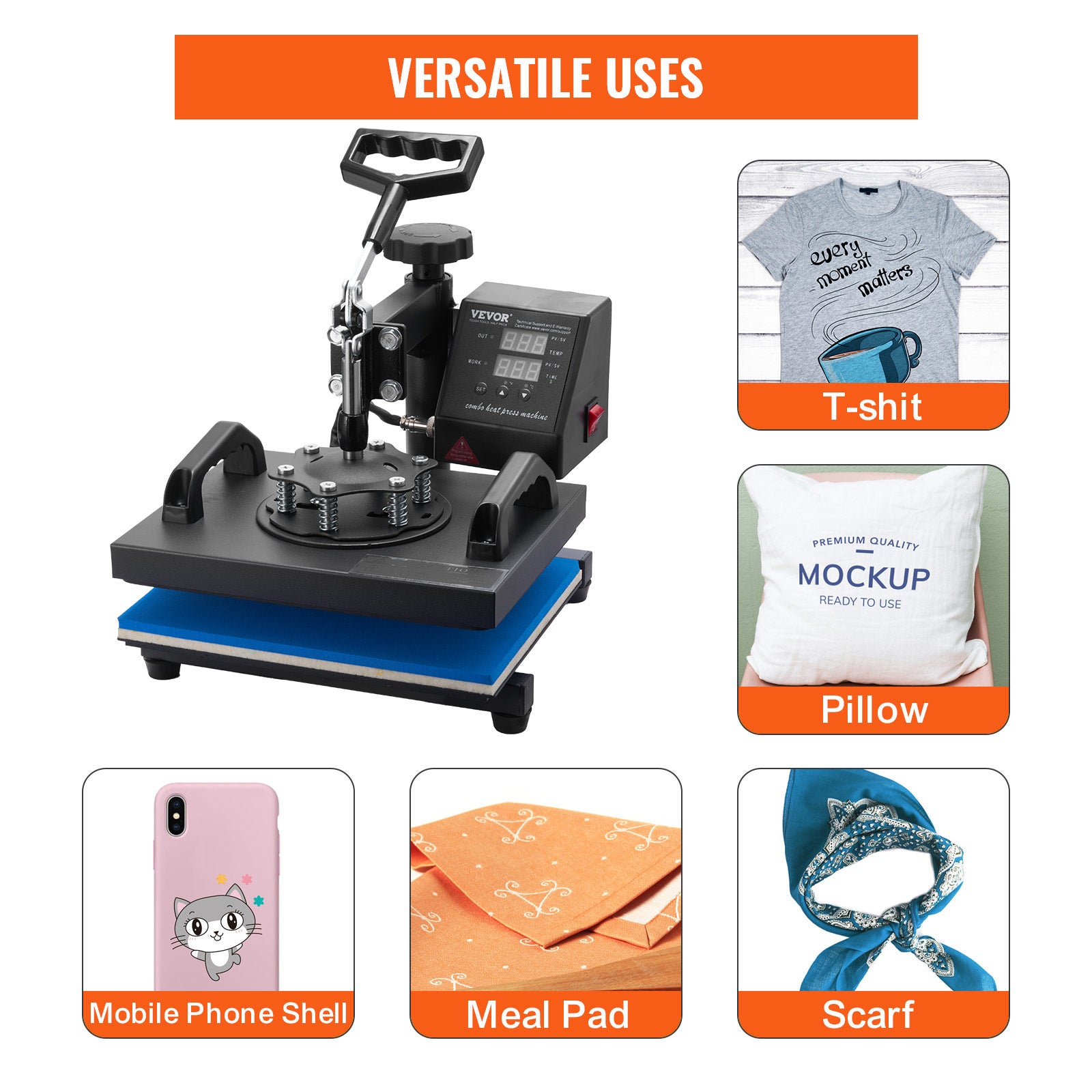 Dual Digital Heat Press